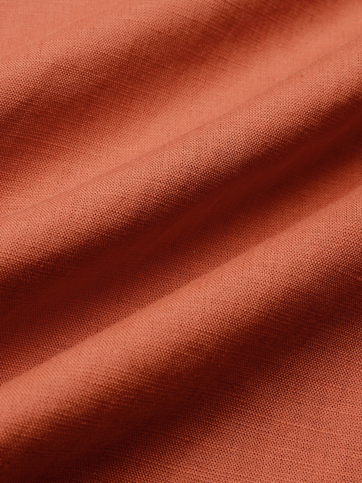 Cotton And Linen Crew Neck Plain Short Sleeve Top With Pants Two-piece Set Cotton And Linen Crew Neck Plain Short Sleeve Top With Pants Two-piece Set