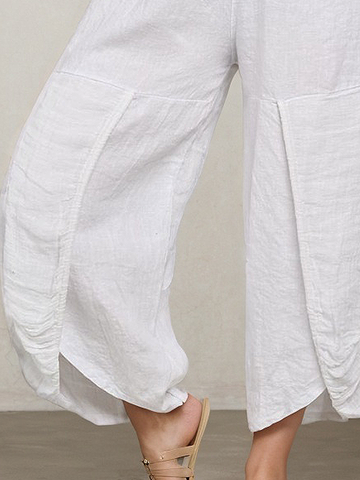 Linen Plain Pants