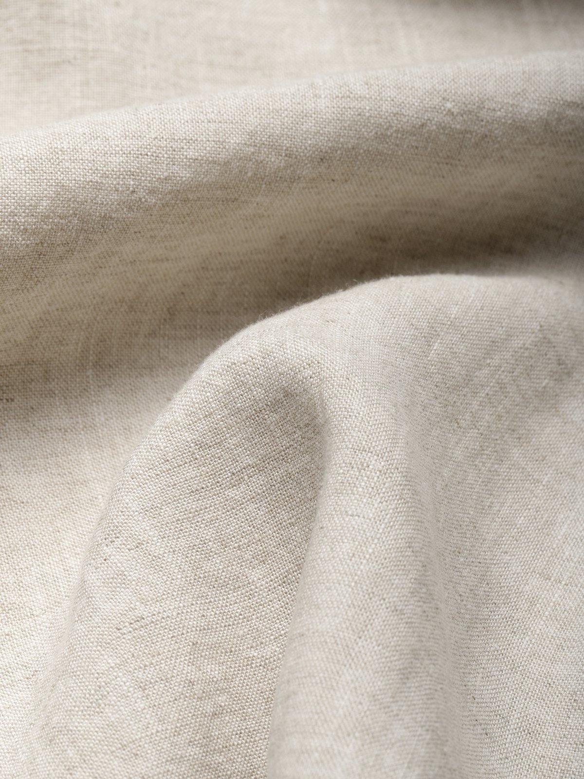 Cotton And Linen Crew Neck Plain Short Sleeve Maxi Dress